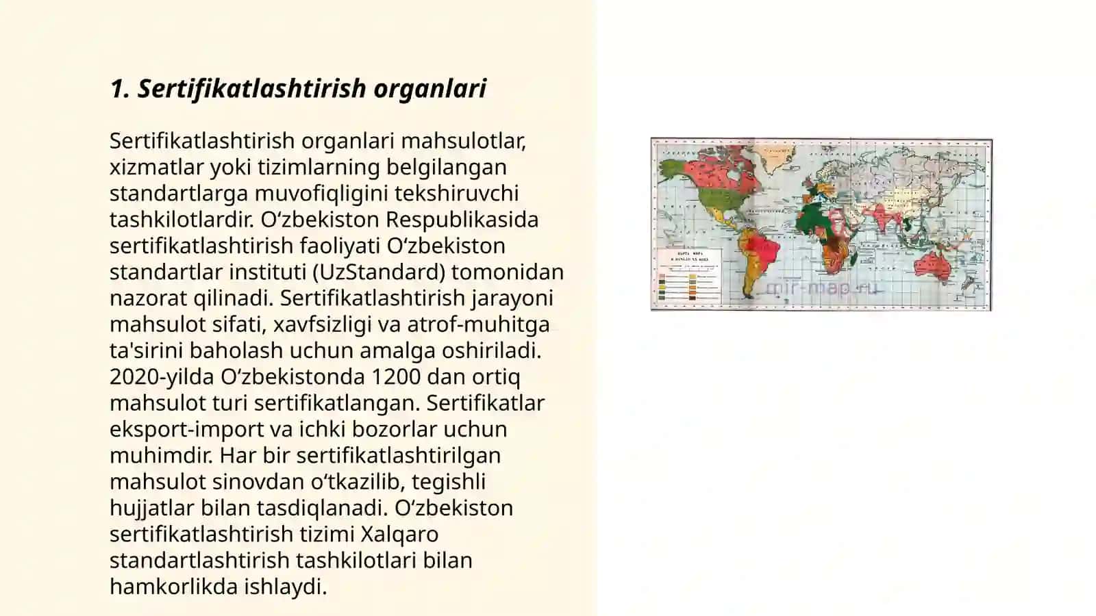 Oʻzbekiston Respublikasi sertifikatlash milliy tizimining tuzilmasi 3