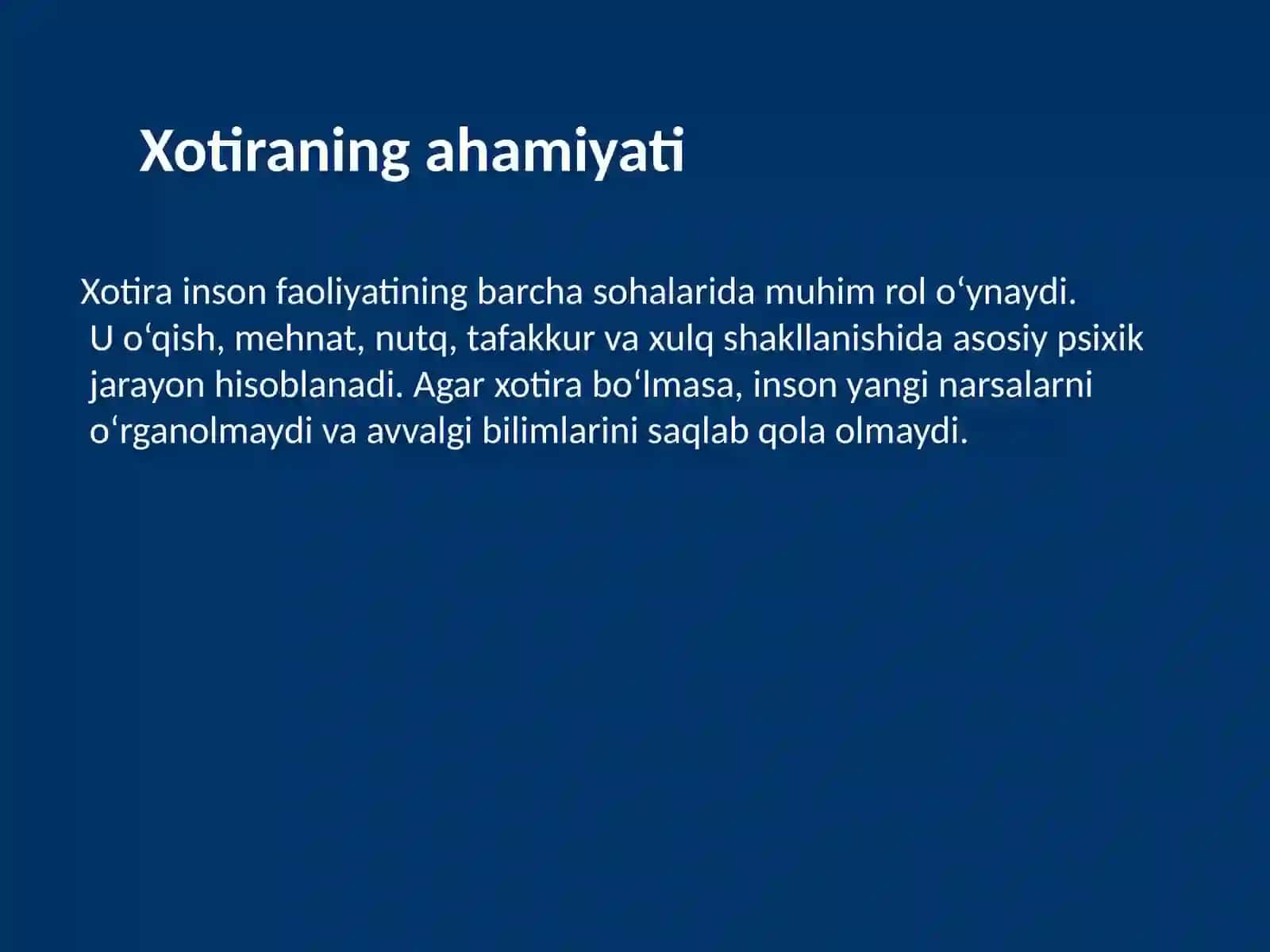 Xotira 3