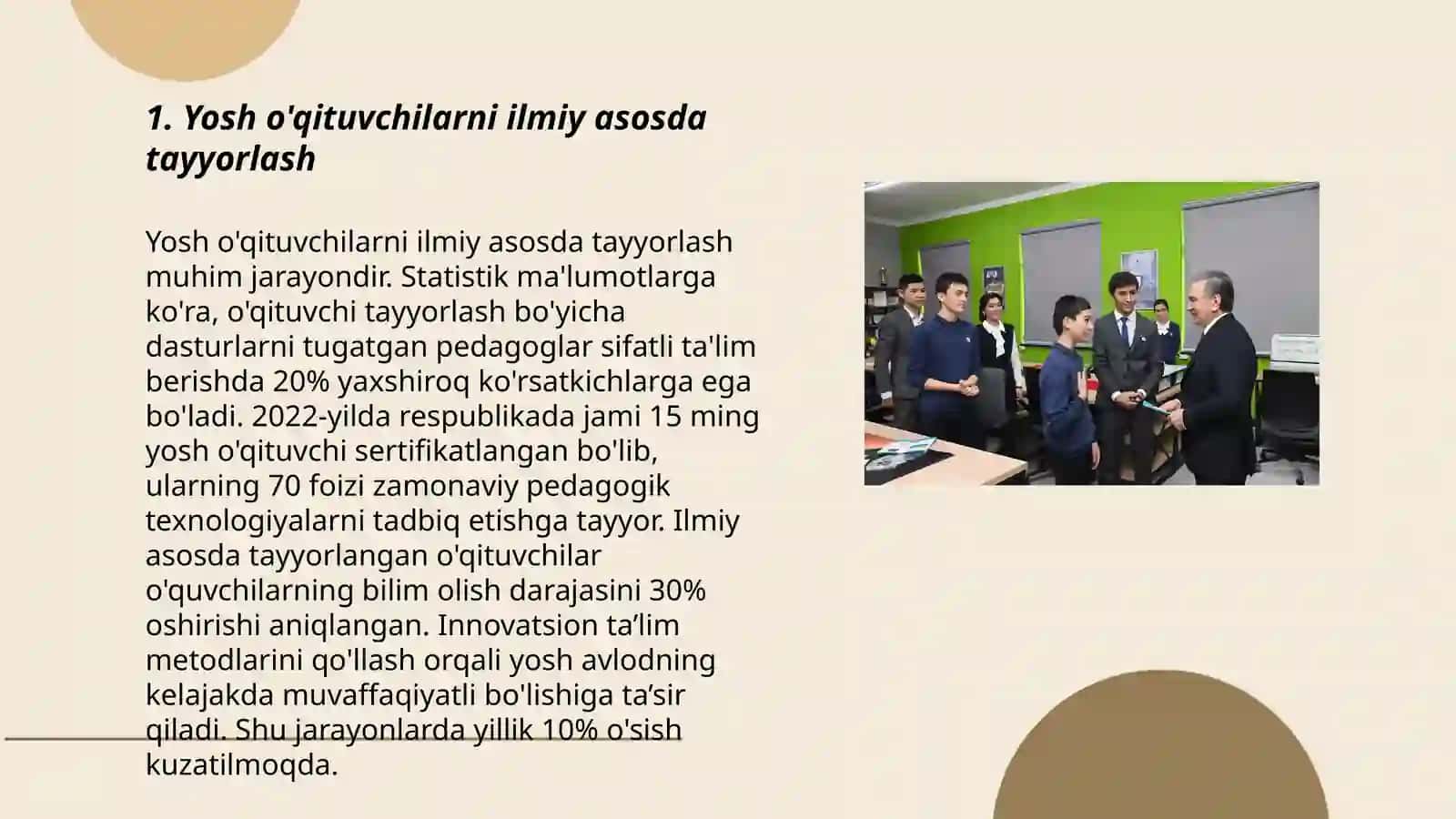 Yosh o'qituvchilarni ilmiy asosda tayyorlash 3