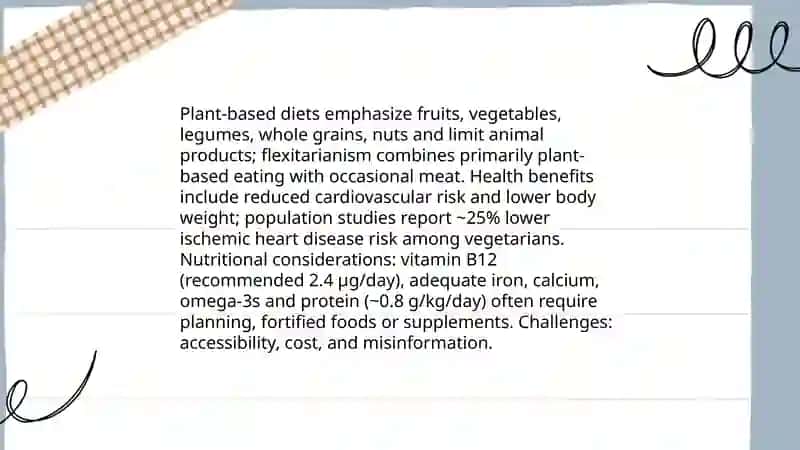Healthy Lifestyle: Trends and Challenges 3