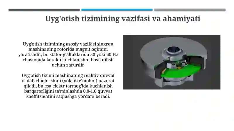 Uyg'otish tizimlari 3