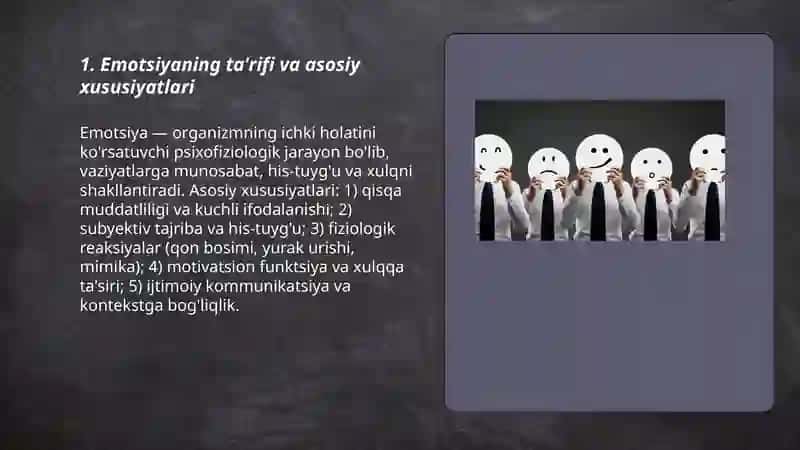 Emotsiya va motivatsiya 3