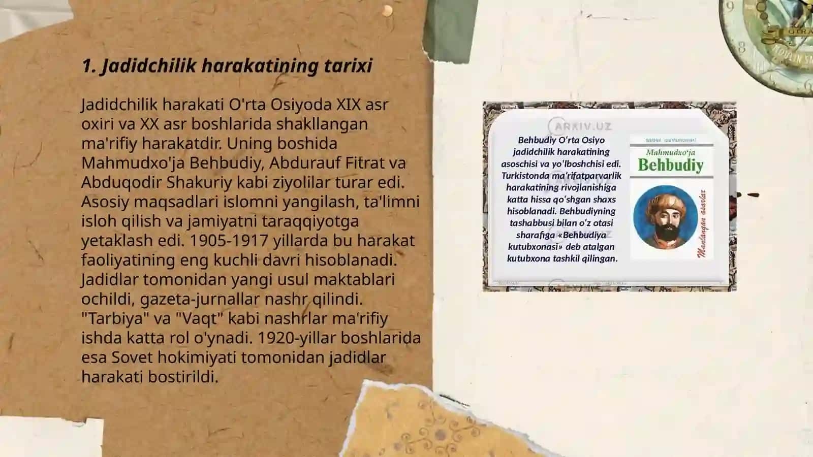 Jadidchilik harakati tarixi 3