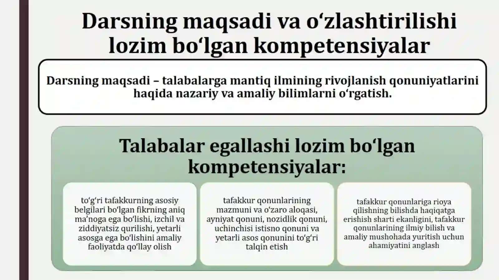 FORMAL MANTIQNING ASOSIY QONUNLARI 3