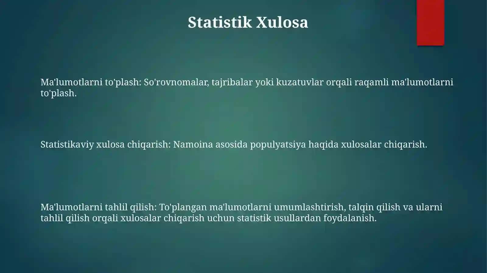 Data collection and quantativeresearch 3