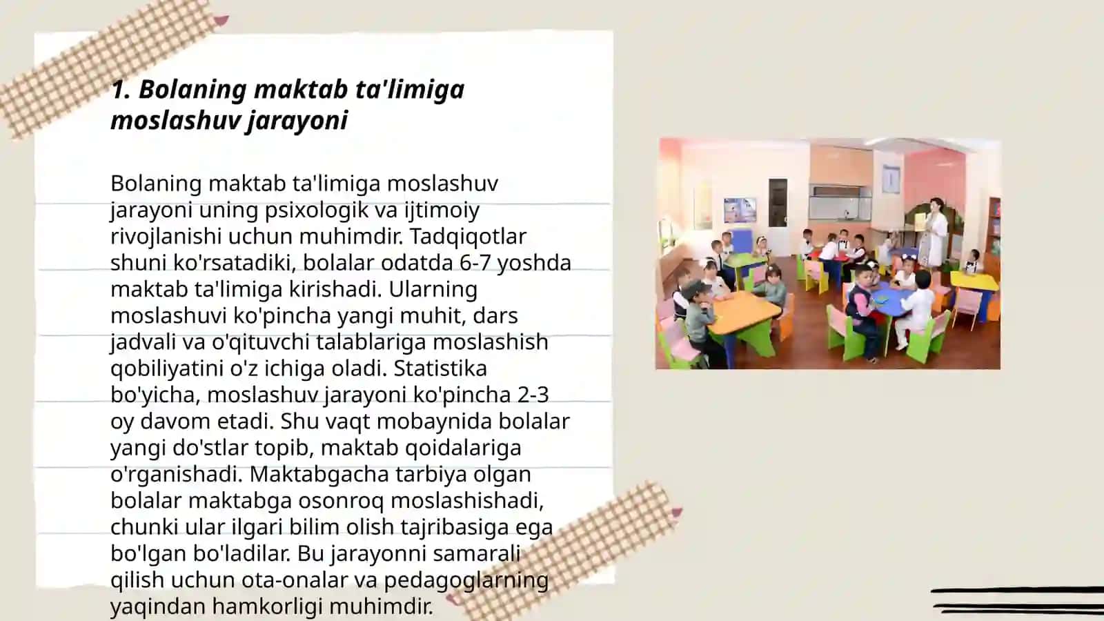 Bolaning maktab taʼlimiga psixologik tayyorgarligi 3