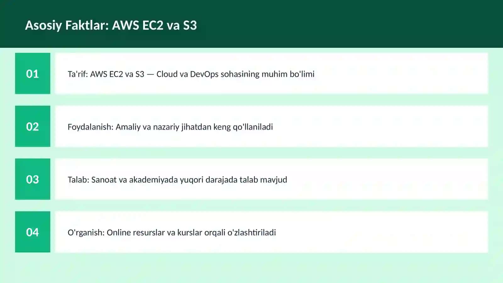 DASTURLASH | CLOUD VA DEVOPS 3