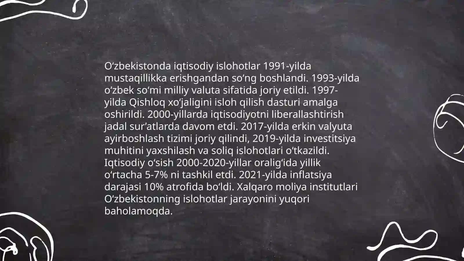 Iqtisodiy Islohotlar Xususiy Mulkchilikning Shakllanishi 3