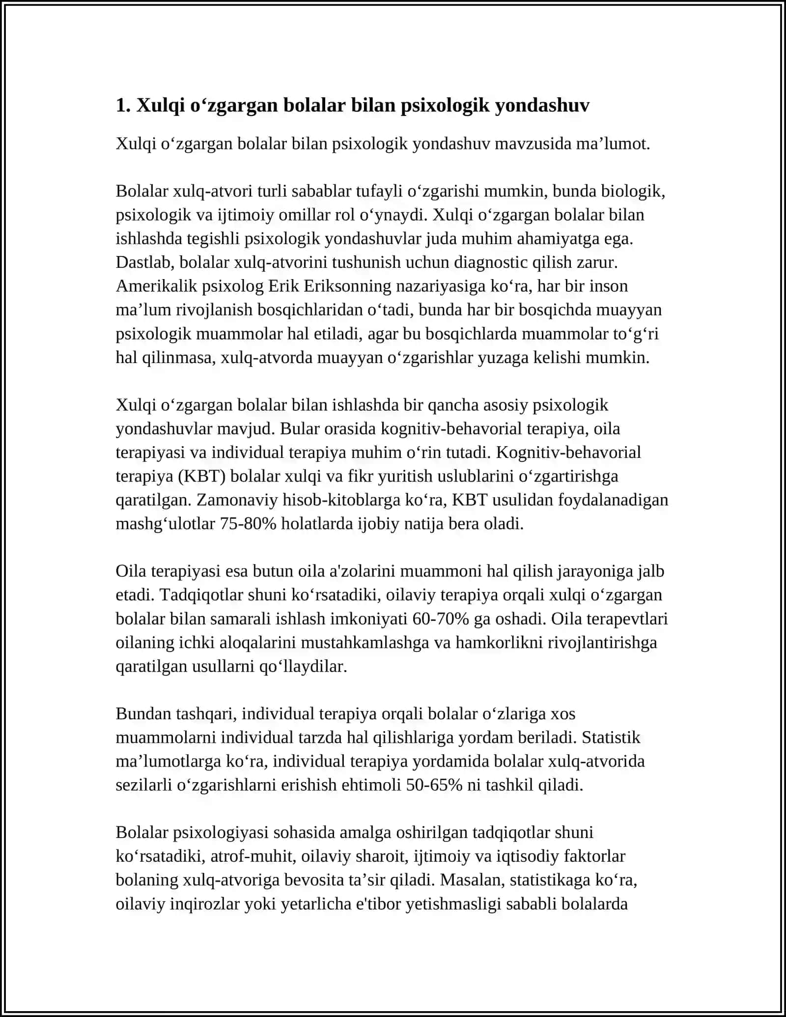 IJTIMOIYLASHTIRISHDA XULQI OG'ISHGAN BOLALARDA ISH OLIB BORISH METODLARI 3