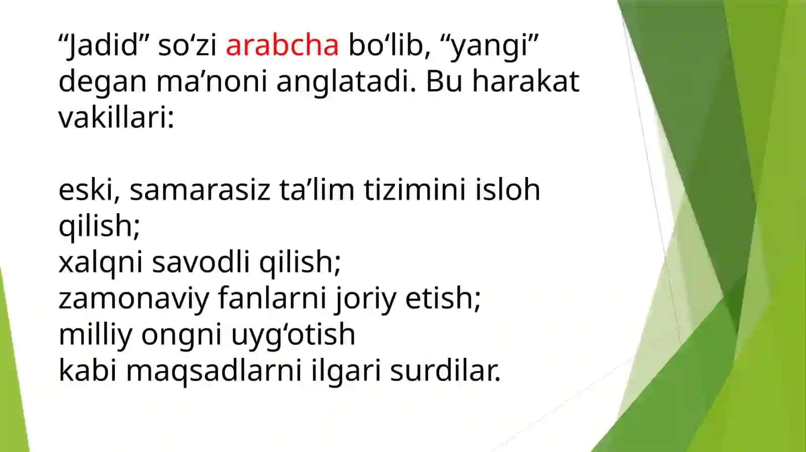 Jadid ma’rifatparvarlarining maktablar va maktab darsliklari yaratilishidagi xizmatlari 3