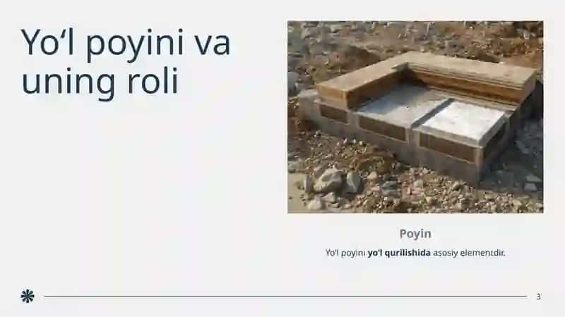 Sovuq haroratli kunlarda yo‘l poyini qurish 3