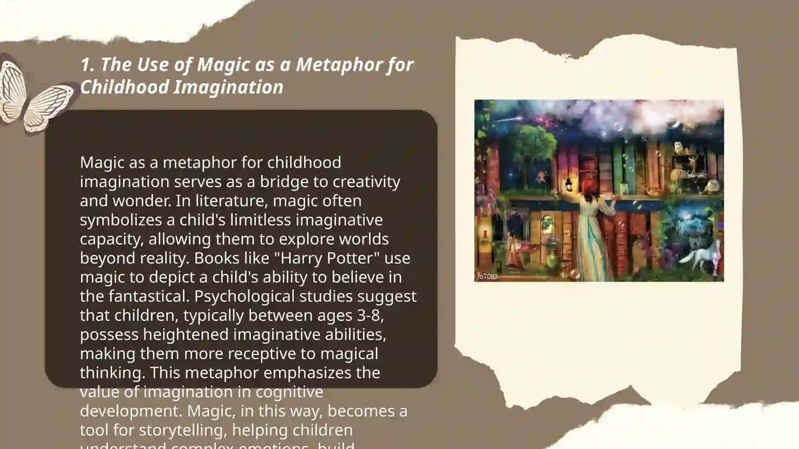 The role of magic or fantasy in children's literature 3