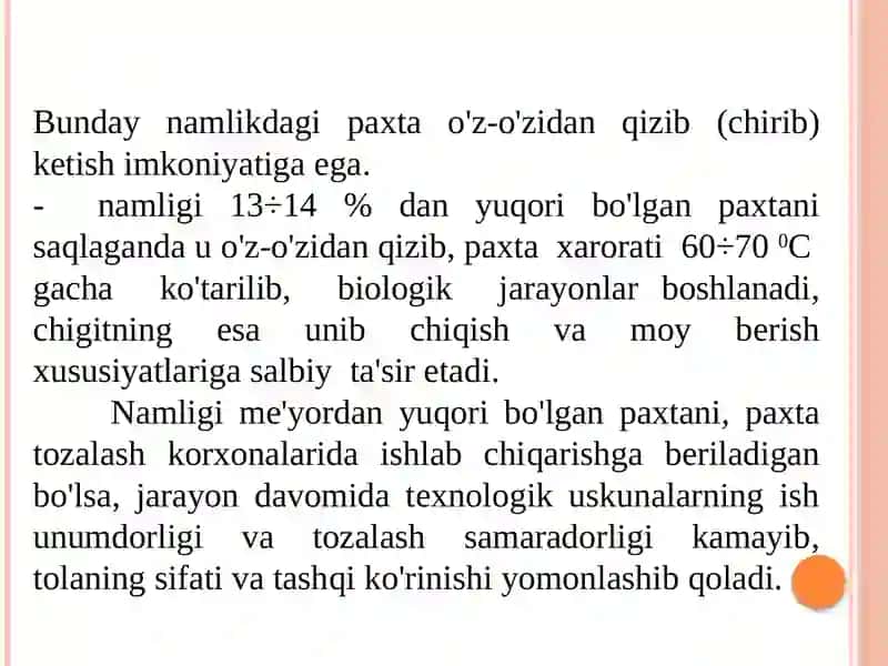 Nampaxtani quritish jarayoni 3