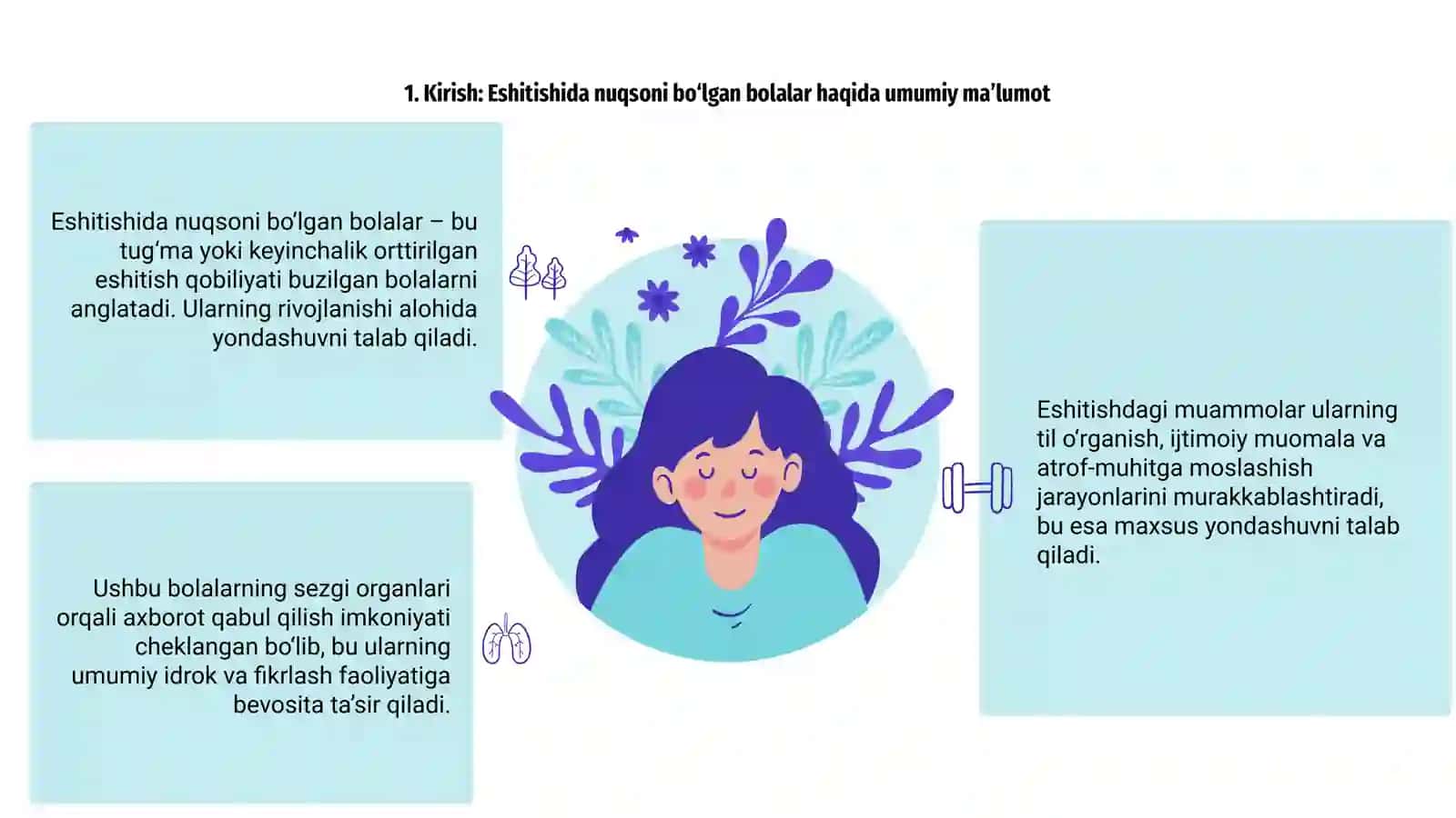 "Eshitishida nuqsoni bo'lgan bolalar idrokining o'ziga xos xususiyatlari" 3