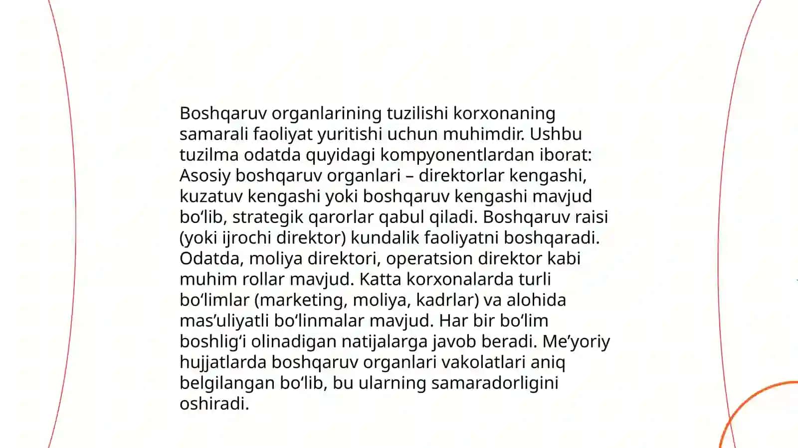 Boshqaruvning tashkeliy tuzilishi 3
