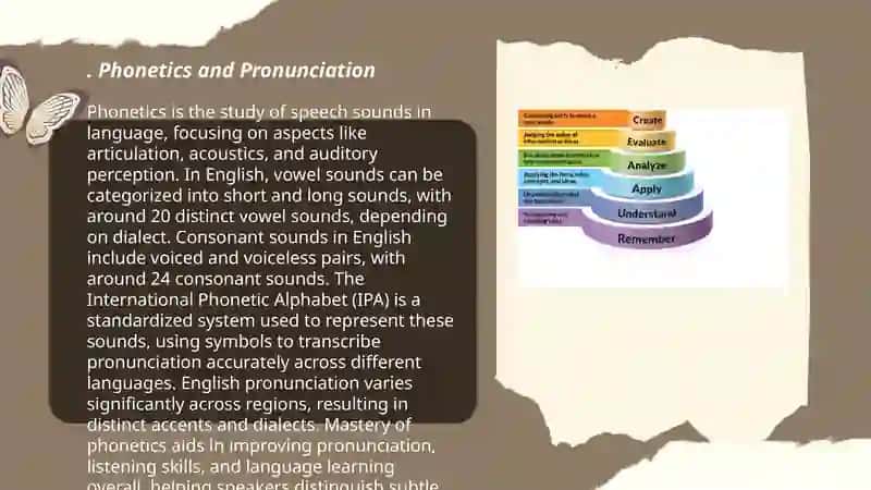 Phonetics and Pronunciation 3