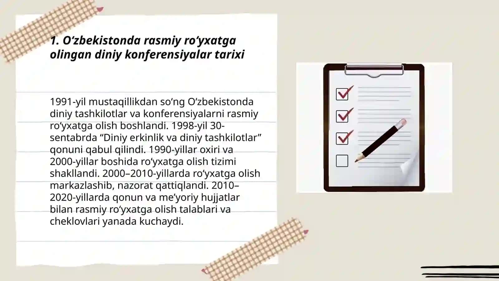 Oʻzbekistonda faoliyat yurituvchi diniy konferensiyalar 3