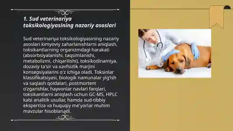 Sud veterinariya toksikologiyasi 3