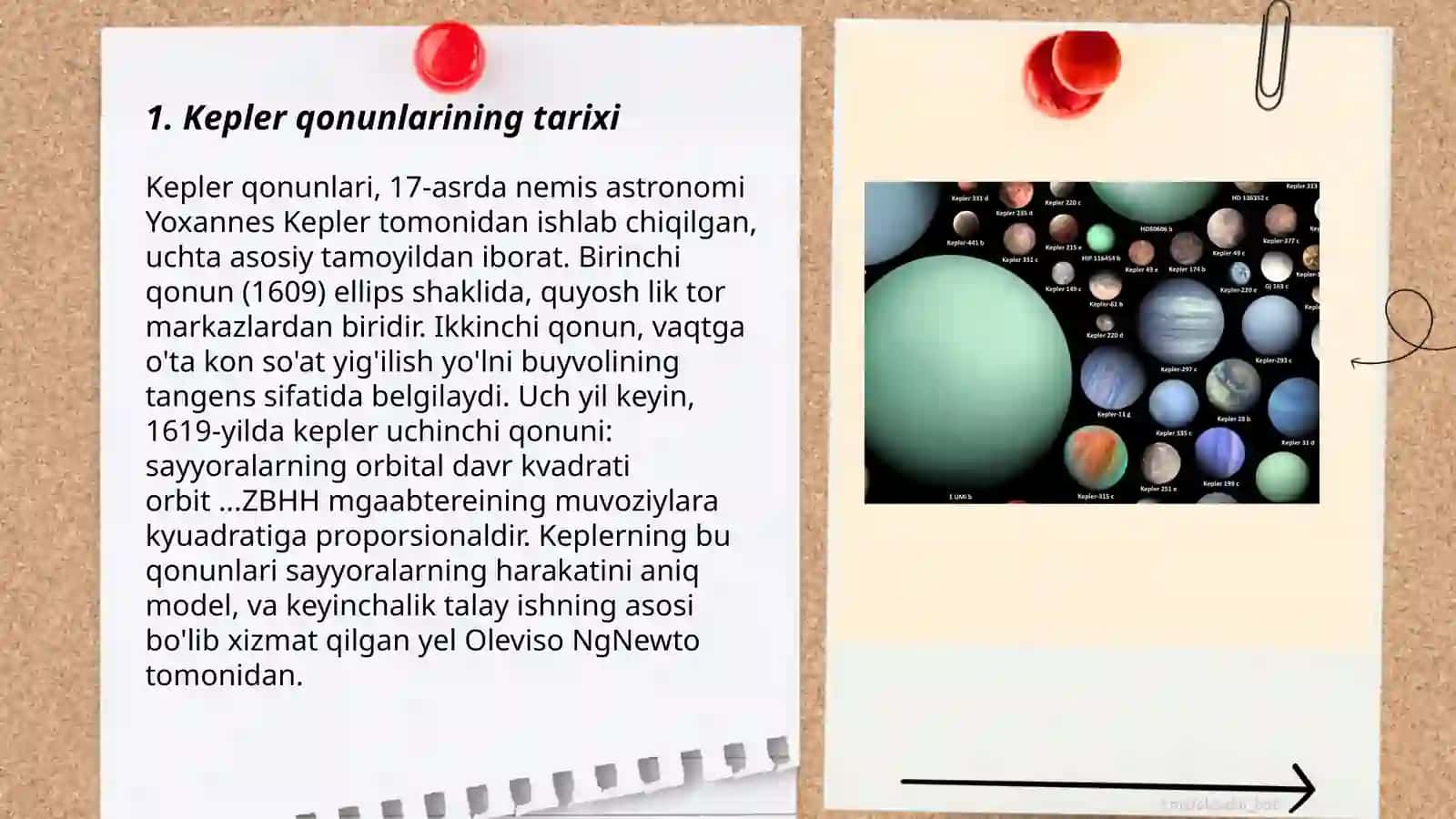 Kepler qonunlari 3