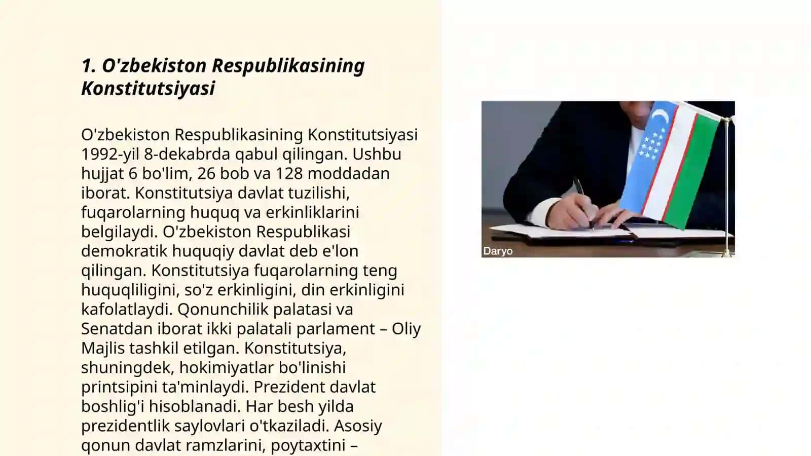 О‘zbekiston Respublikasida hayot faoliyat xavfsizligini ta’minlash sohasida qabul qilingan qonun va meyoriy hujjatlar tizimi 3