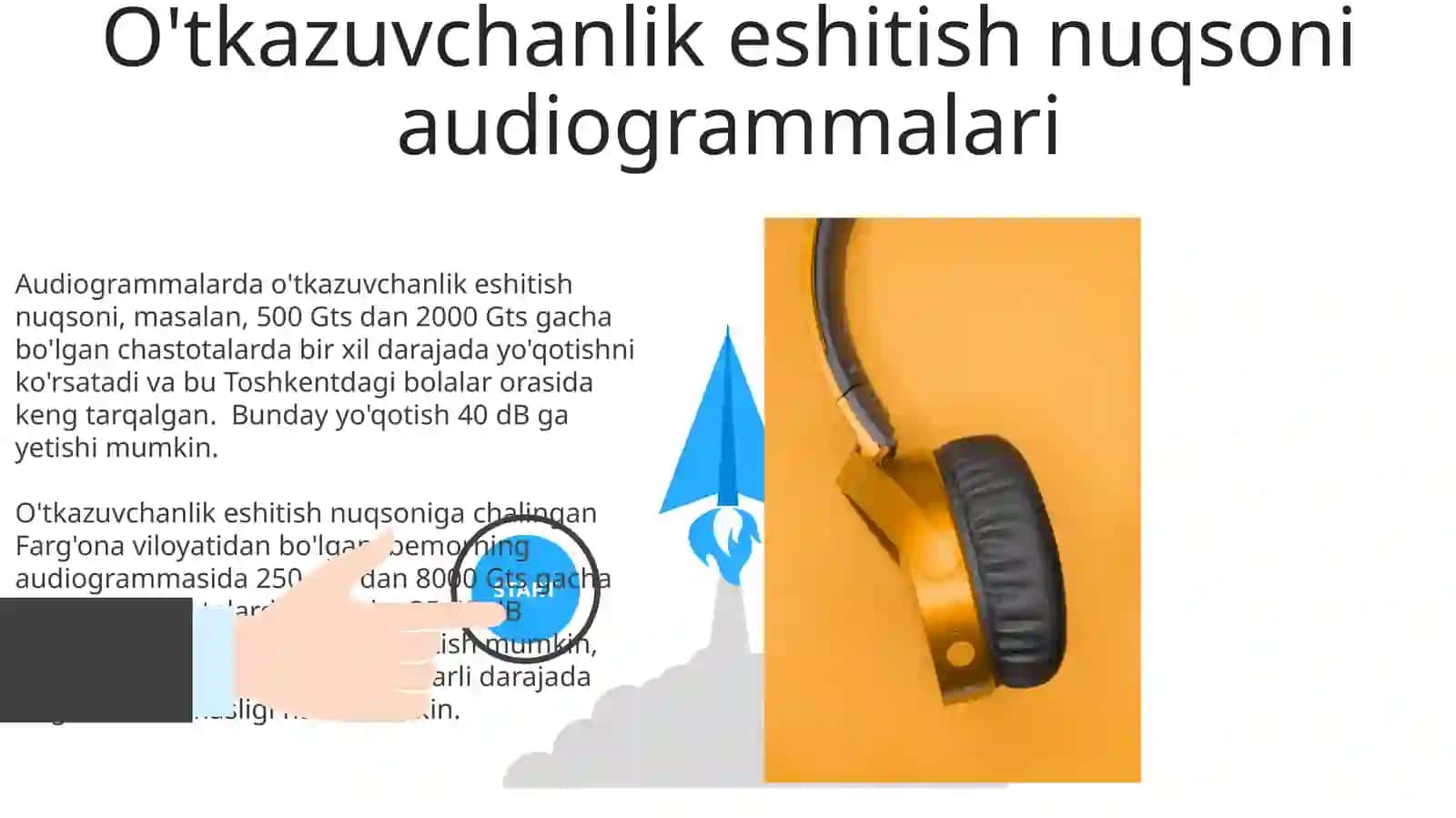 Audiogrammalarni tahlil eting va taqqoslang 3