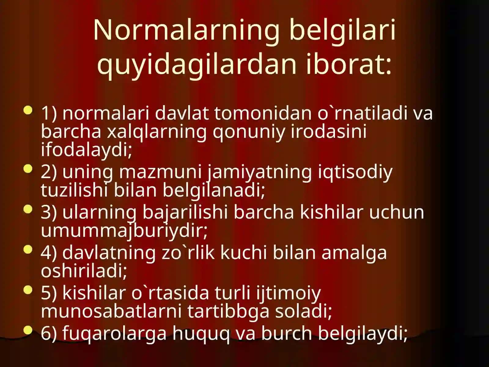 Huquq  normalari 3