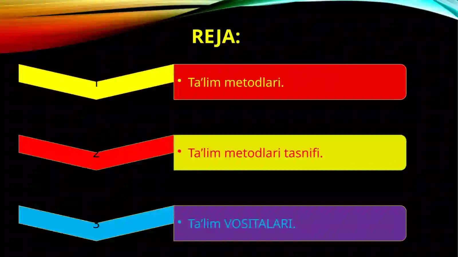 Mirzayev Doniyorning Pedagogika Fanidan Tayyorlagan Mustaqil Ish Taqdimoti 3
