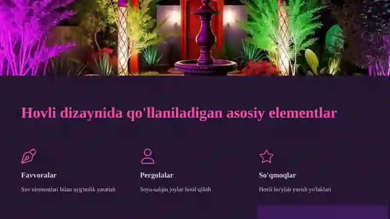 Hovli_landshaft_dizaynida_qollaniladigan_mojaz_memoriy_shakllar 3