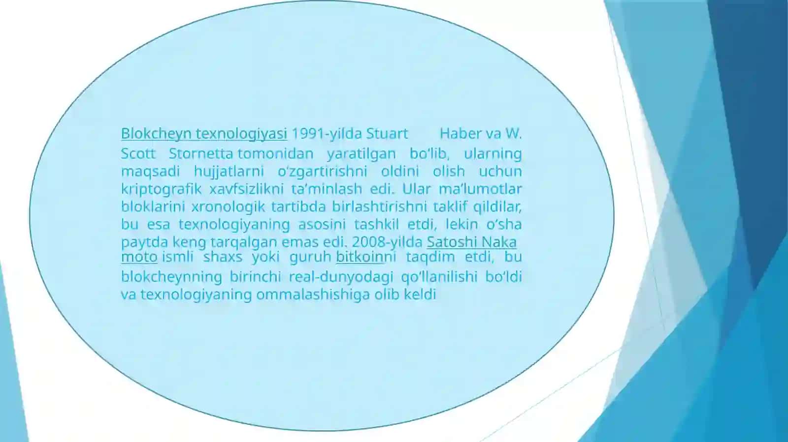 Harxil faoliyat sohalari dablokcheyn texnologiyasidan foydalanish xususiyatlari 3