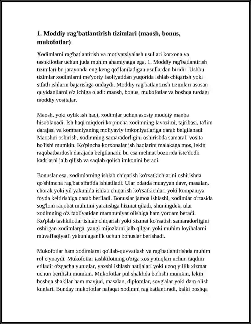 XODIMLARNI RAĞBATLANTIRISH VA MOTIVATSIYALASH USULLARI 3