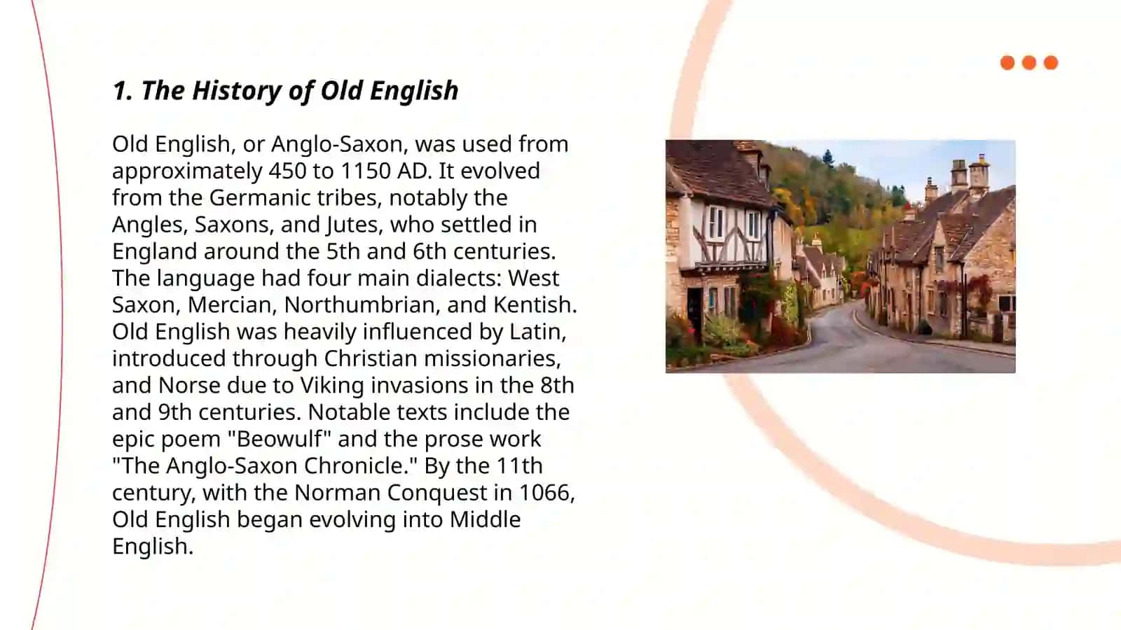 Old English 3