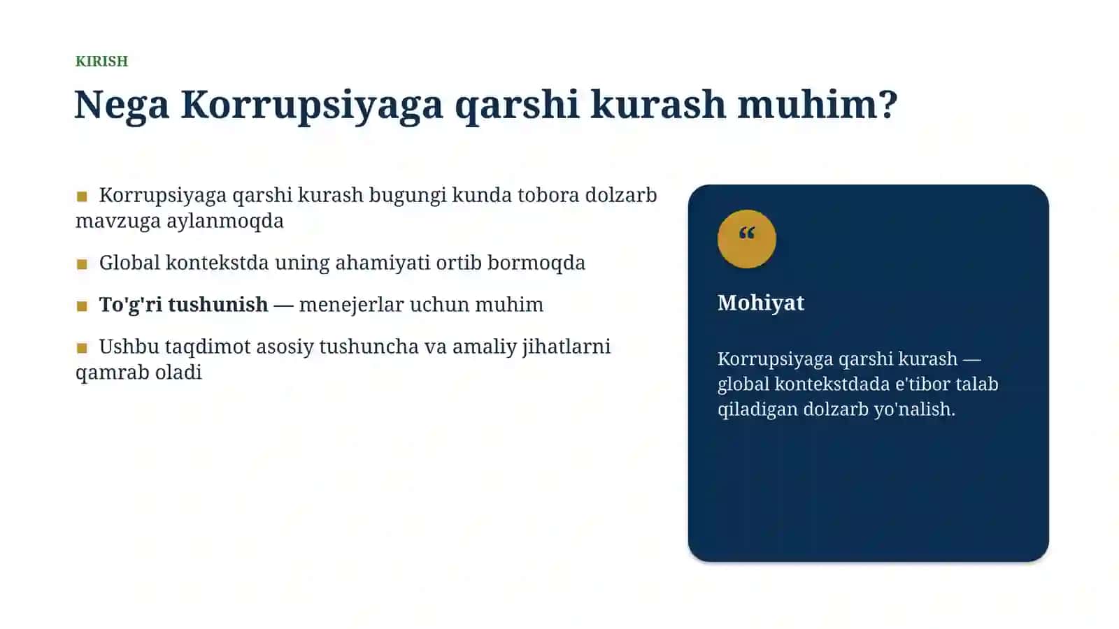 Korrupsiyaga qarshi kurash 3