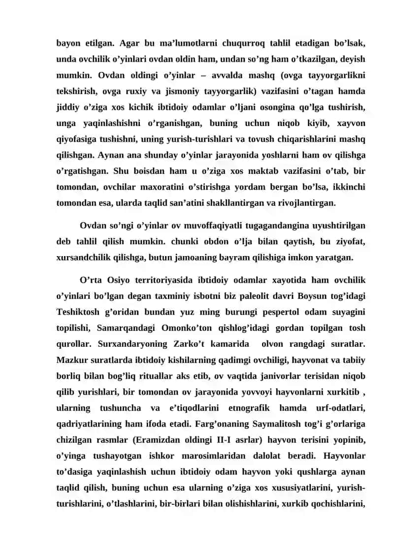 Milliy va harakatli o‘yinlar 3