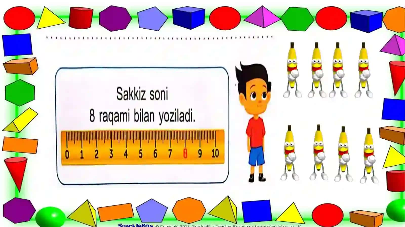 8-soni va raqamlar 3