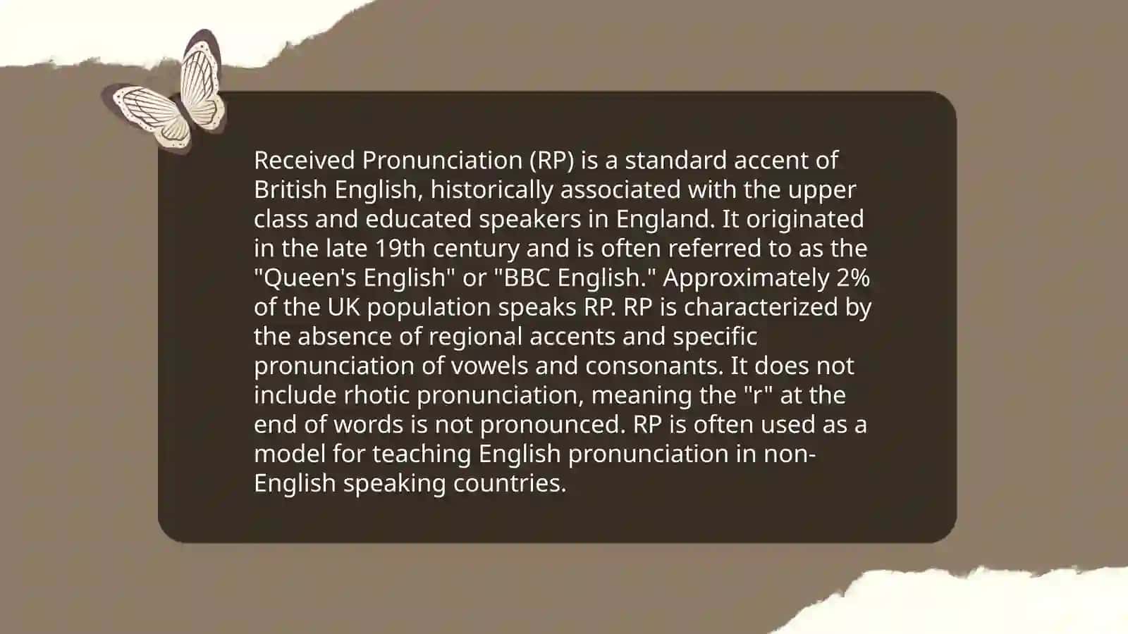 Styles of pronunciation 3