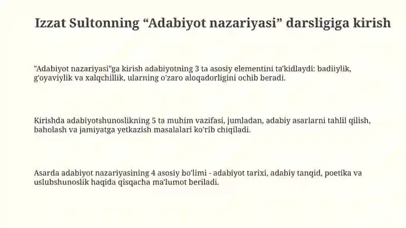 Adabiyot nazariyasi 3