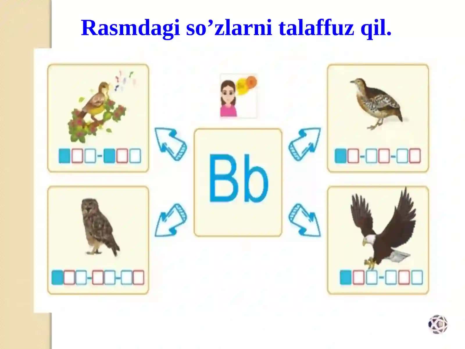 “Bb tovushi va Bb harfi ” mavzusi 3