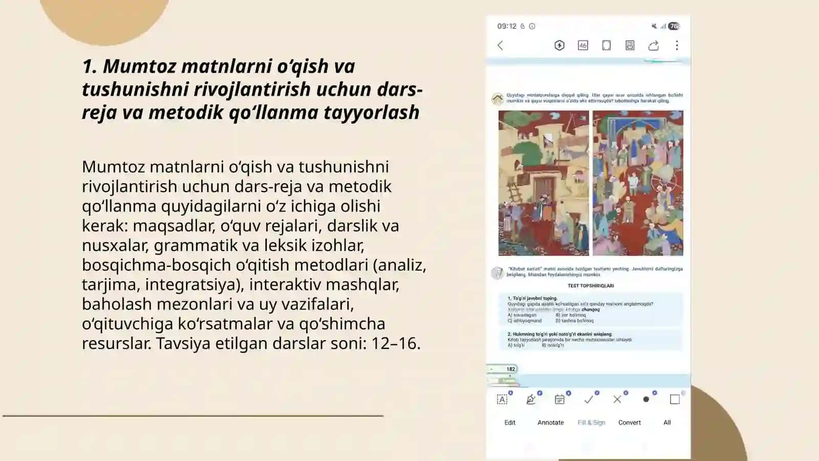 Mumtoz matnlar bilan ishlashga oid didaktik materiallar 3