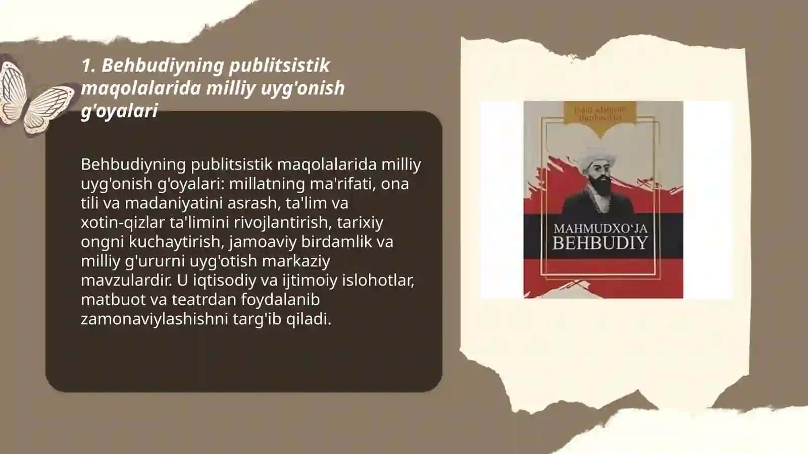 Behbudiyning publitsistik maqolalari 3