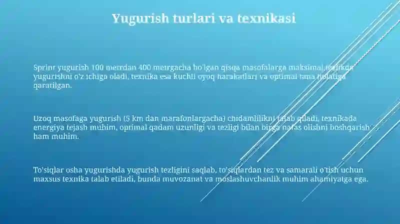 Yugirish turlari va texnikasi 3
