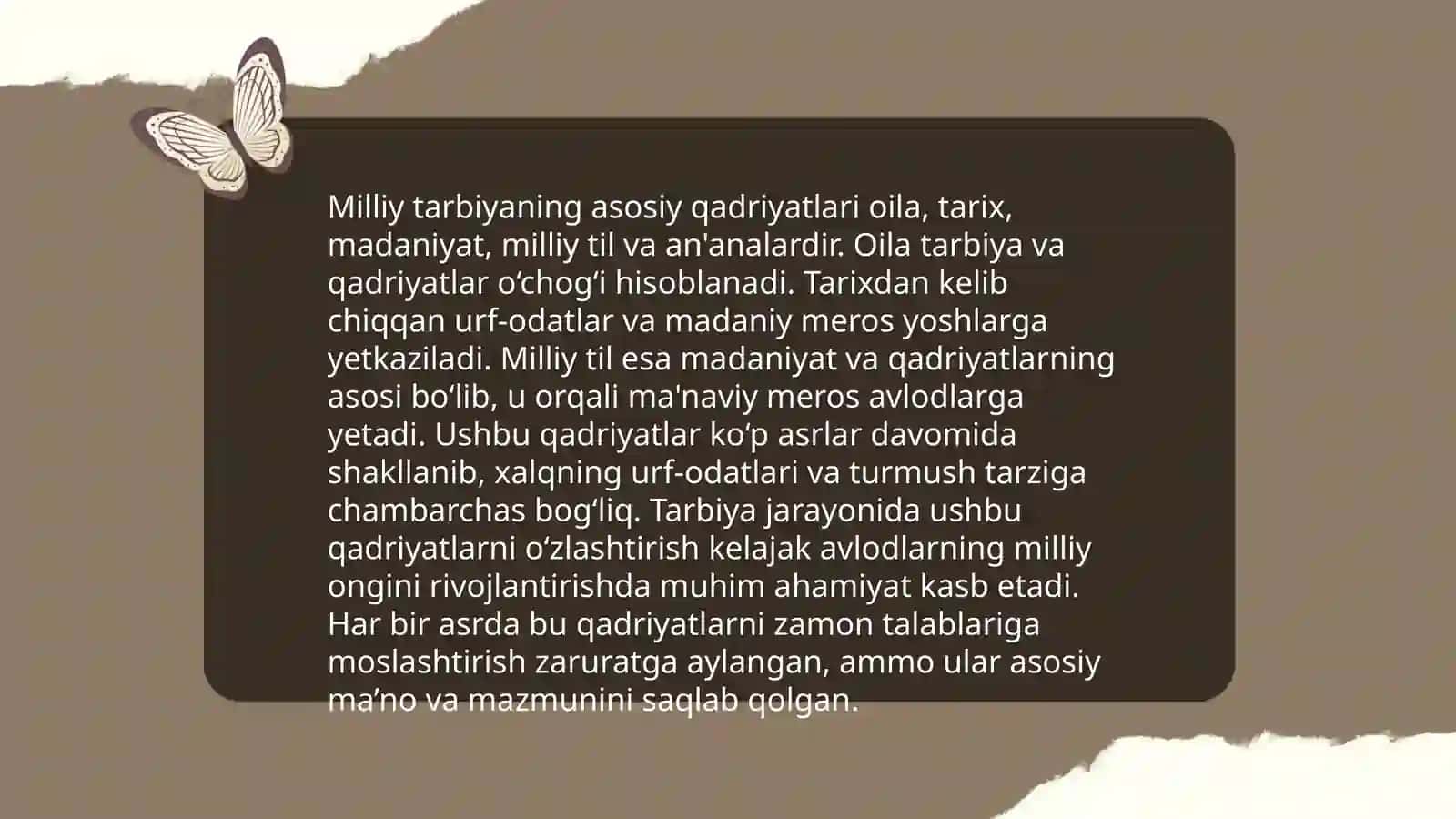 Milliy tarbiyaviy qadriyatlarni tiklash va zamonaviylashtirish 3