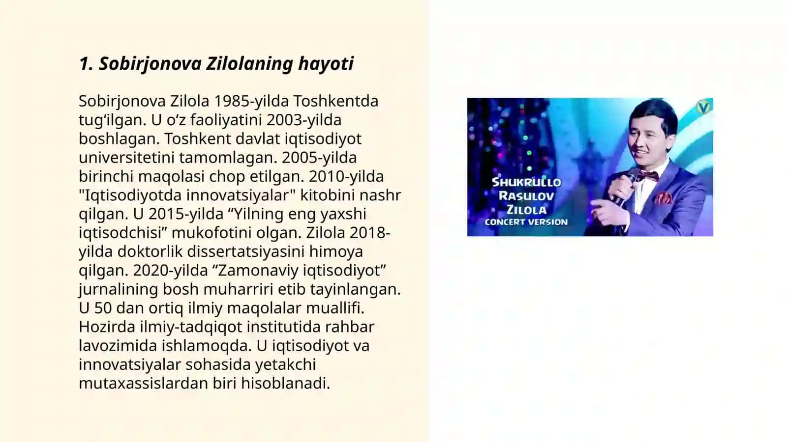 Sobirjonova Zilola 3