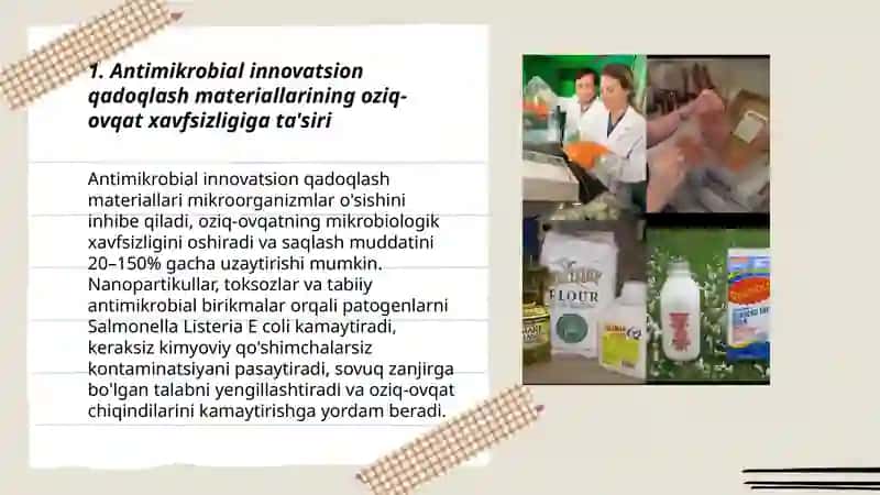 Innovatsion qadoqlash materiallarning oziq-ovqat xavfsizligiga ta'siri 3