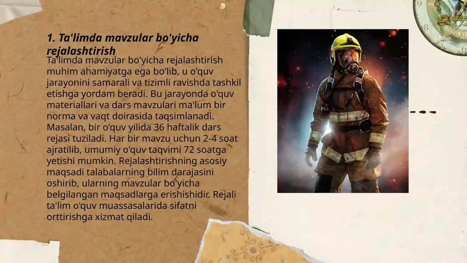 Ta'limda mavzular bo'yicha rejalashtirish 3