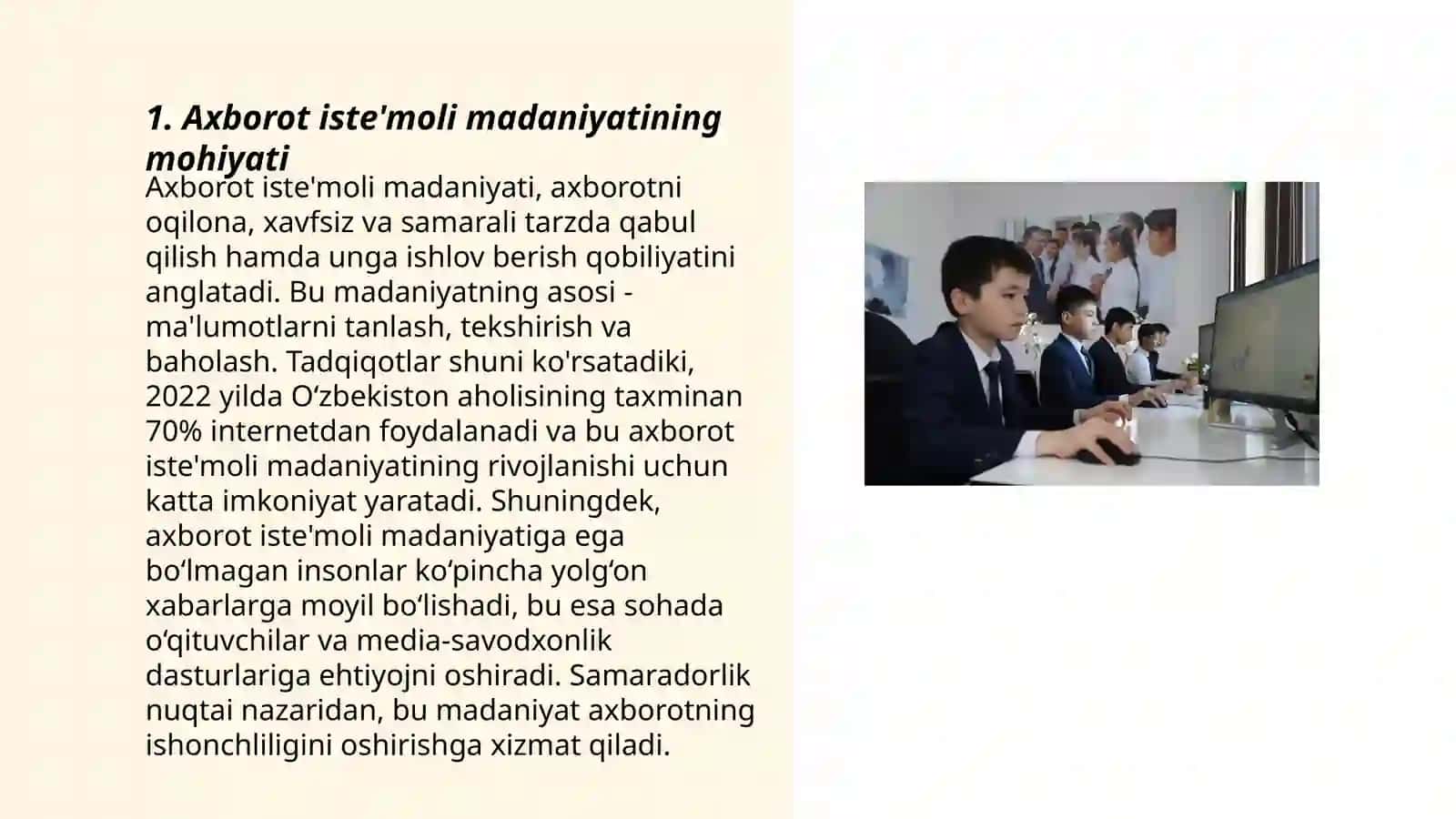 O'quvchilarda axborot istemoli madaniyatini shakllantirish 3