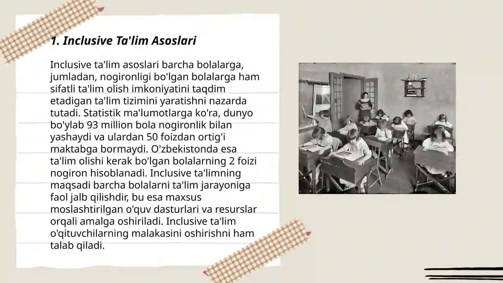 Inclusive Ta'lim Asoslari 3
