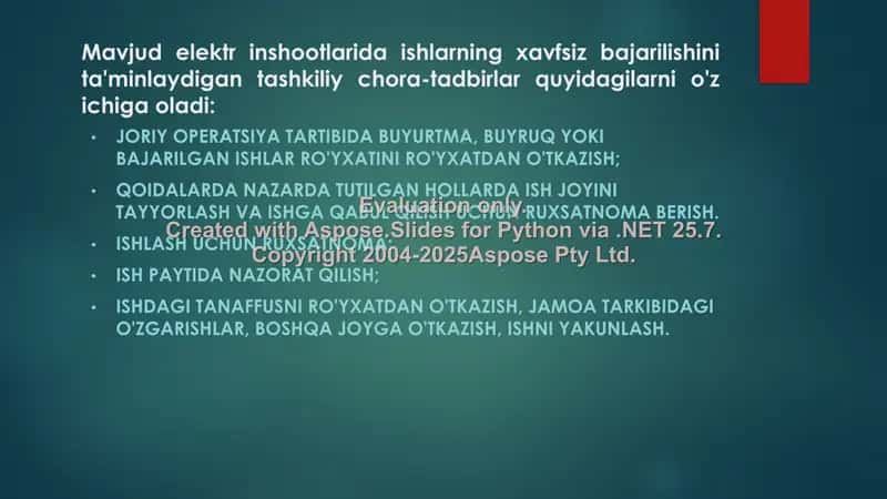 Elektr dvigatellarini yong’in xavfi rejimini modellashtirish bo‘yicha qo‘llanma 3