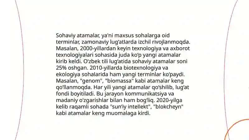 Sohaviy Atamalarning Zamon Bilan Hamnafasligini Izohlash 3