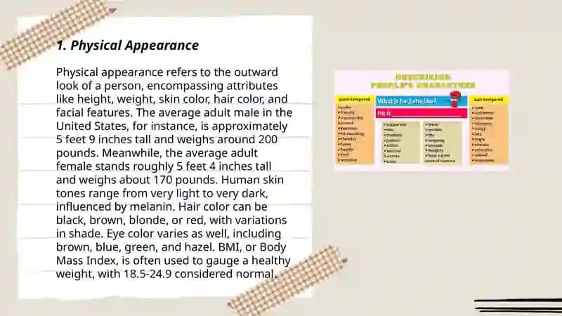 Physical Appearance 3
