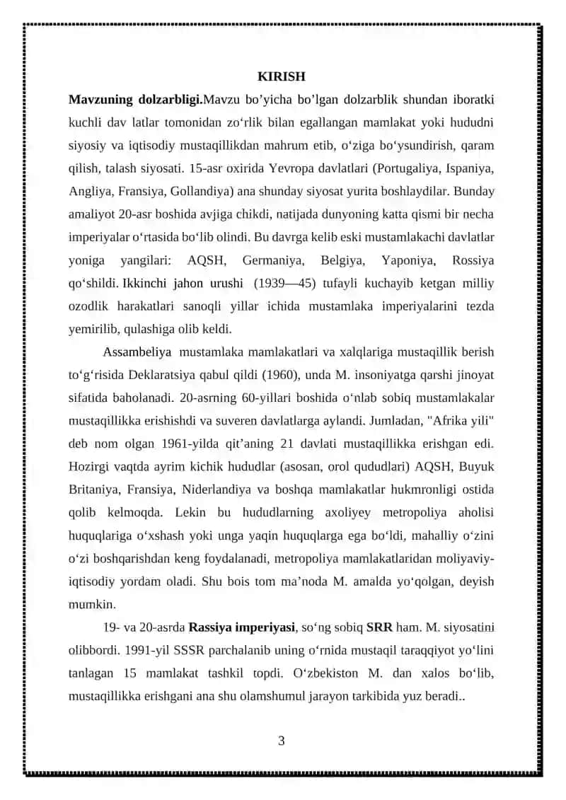 Yevropa davlatlarining mustamlakachilik uchun kurashi 3